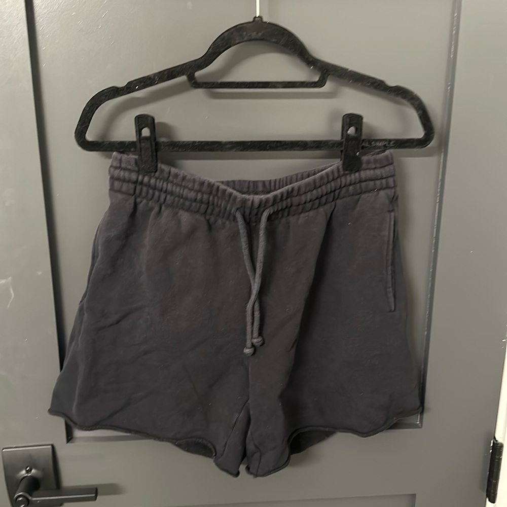 Black TNA sweatshorts